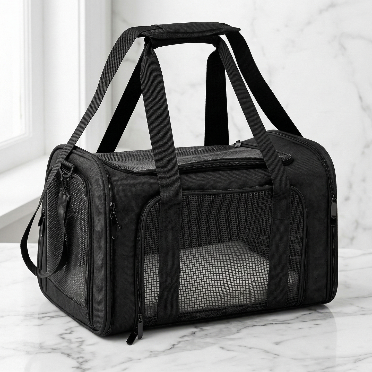 Soft-Sided Travel Pet Carrier