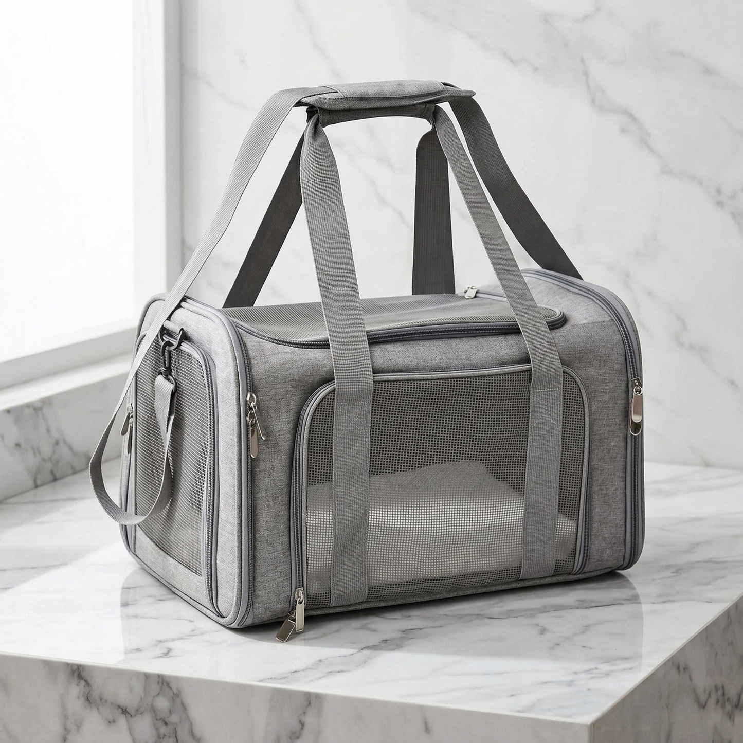 Soft-Sided Travel Pet Carrier