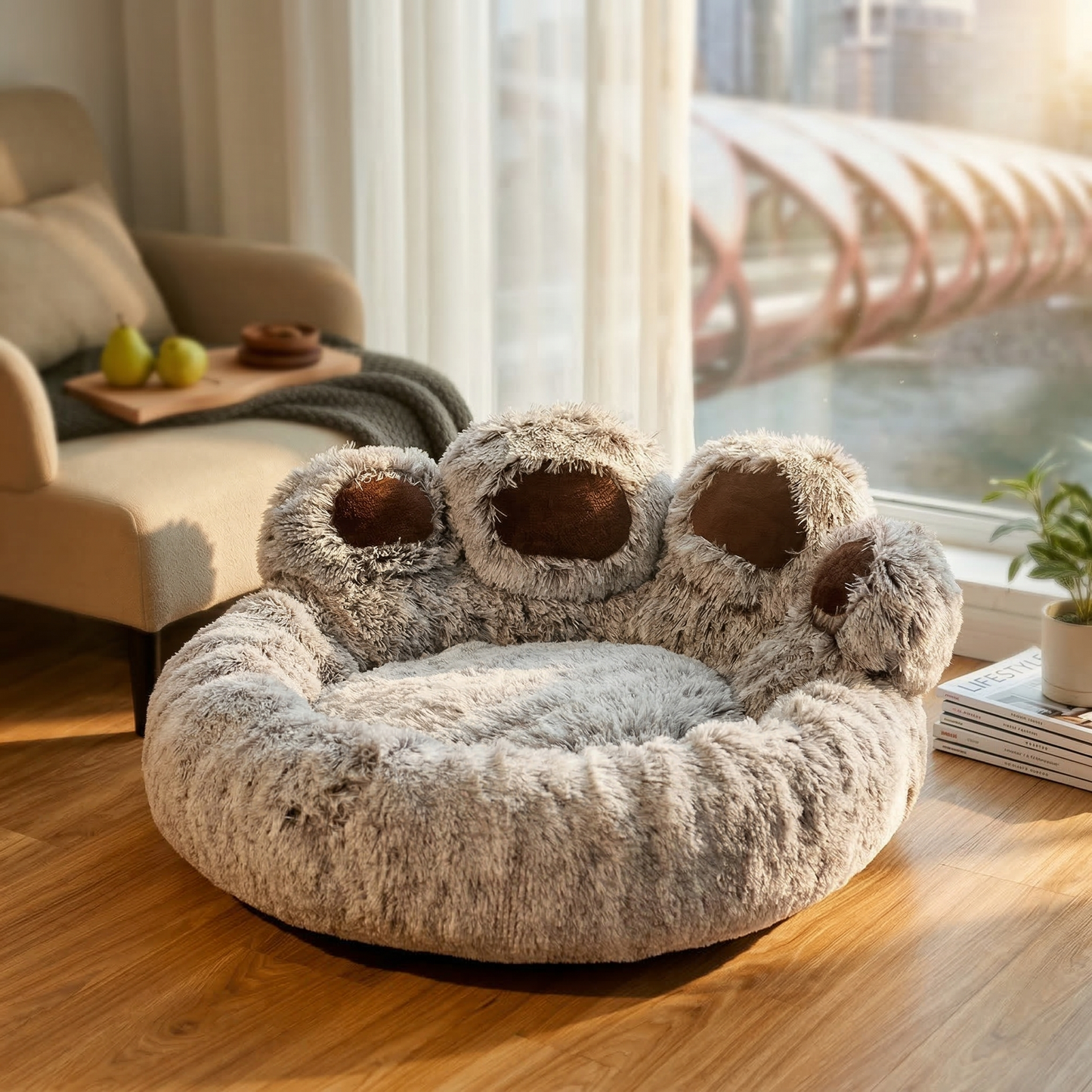 Cozy Basket Bed