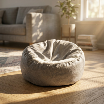 Orthopedic Dog Bed with Hooded Blanket