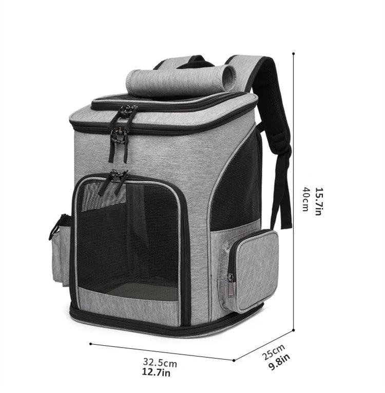 Breathable Expandable Pet Carrier Backpack